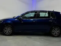 Used VW Golf VII SE 110 HP (80 kW) 2018 Blue Hatchback