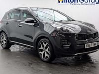 Used Kia Sportage GT-Line 114 HP (83 kW) 2017 Black SUV