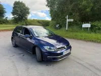 Used VW Golf VII Match 115 HP (84 kW) 2019 Blue Hatchback
