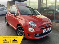Used Fiat 500 Sport 69 HP (50 kW) 2019 Red Hatchback