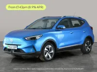 Used MG ZS Trophy Connect 130 kW (177 HP) 2022 Blue SUV