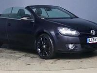 Used VW Golf Cabriolet GT 2015 Black Cabriolet