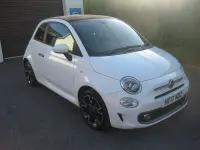 Used Fiat 500 S 69 HP (50 kW) 2017 White Cabriolet