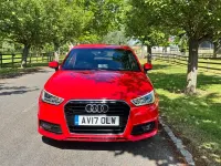 Used Audi A1 S-Line 150 HP (110 kW) 2017 Red Hatchback