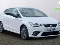 Used Seat Ibiza XCELLENCE 75 HP (55 kW) 2018 White Hatchback