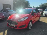 Used Ford Fiesta Titanium 2017 Red Hatchback
