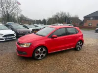Used VW Polo GTI 180 HP (132 kW) 2013 Red Hatchback