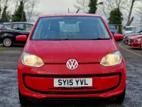 Used VW up! move up! 59 HP (43 kW) 2015 Red Hatchback