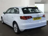 Used Audi A3 Sportback Comfort 2014 White Hatchback