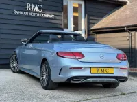 Used Mercedes C220 AMG Line Premium Plus 2018 Silver Cabriolet