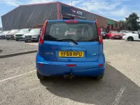Used Nissan Note Acenta 86 HP (63 kW) 2009 Blue Hatchback