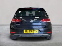 Used VW Golf VII Match 130 HP (95 kW) 2019 Black Hatchback