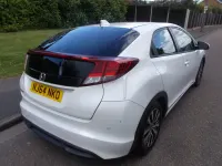 Used Honda Civic SE Plus 120 HP (88 kW) 2014 White Hatchback