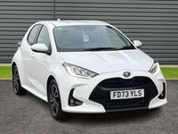 Used Toyota Yaris Hybrid Design 2024 White Hatchback