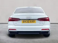 Begagnad Audi A6 Black Edition 2020 Vit