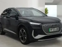 Used Audi Q4 e-tron S-Line 150 kW (204 HP) 2022 Black SUV