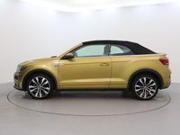 Used VW T-Roc Cabriolet R-line 150 HP (110 kW) 2020 Yellow Cabriolet
