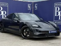 Used Porsche Taycan Performance Package 11 kW (15 HP) 2023 Black Sedan