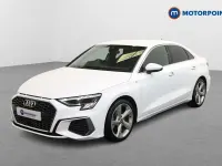 Używany Audi A3 S-Line 2021 Biały Sedan/Limuzyna