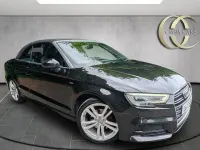 Used Audi A3 Cabriolet S-Line 150 HP (110 kW) 2017 Black Cabriolet