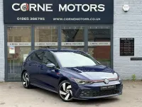 Used VW Golf VIII GTI 245 HP (180 kW) 2022 Blue Hatchback