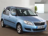 Used Skoda Roomster SE 105 HP (77 kW) 2010 Blue MPV