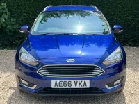 Used Ford Focus Titanium 125 HP (91 kW) 2016 Blue Estate