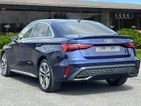 New Audi A3 S-Line 2026 Blue Sedan