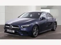 Used Mercedes A200 AMG Line Premium Plus 150 HP (110 kW) 2021 Blue Sedan
