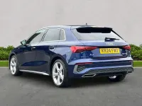 Used Audi A3 S-Line 147 HP (108 kW) 2024 Blue Hatchback