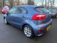 Używany Kia Rio 84 KM (61 kW) 2015 Niebieski Hatchback