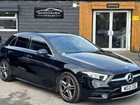 Used Mercedes A200 AMG line 150 HP (110 kW) 2021 Black Hatchback