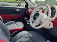 Used Fiat 500 69 HP (50 kW) 2014 Red Hatchback