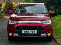 Used Mitsubishi Outlander 150 HP (110 kW) 2015 Red SUV