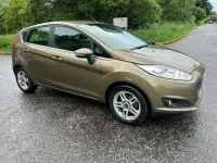 Used Ford Fiesta Zetec 82 HP (60 kW) 2014 Brown Hatchback