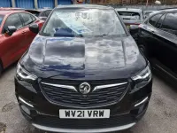 Used Vauxhall Grandland X Ultimate 130 HP (95 kW) 2021 Black SUV