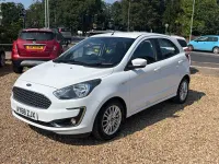 Used Ford Ka Plus Zetec 85 HP (62 kW) 2018 White Hatchback