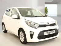 Second-hand Kia Picanto 84 CP (61 kW) 2019 Alb Hatchback
