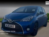 Used Toyota Yaris Design 2016 Blue Hatchback