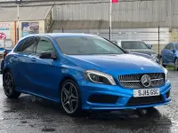 Used Mercedes A180 AMG 2015 Blue Hatchback