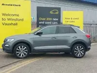 Used VW T-Roc Design 115 HP (84 kW) 2020 Grey SUV