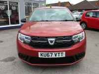 Used Dacia Sandero Ambiance 2017 Red Hatchback