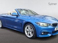 Used BMW 440 M Sport 326 HP (239 kW) 2017 Blue Cabriolet