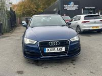 Used Audi A3 S-Line 2016 Blue Hatchback
