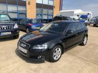Used Audi A3 170 HP (125 kW) 2009 Black Hatchback