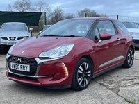 Used DS Automobiles DS3 Chic 2017 Red Hatchback