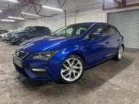 Used Seat Leon FR 184 HP (135 kW) 2018 Blue Hatchback
