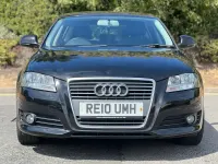 Used Audi A3 Sportback Sport 125 HP (91 kW) 2010 Black Hatchback
