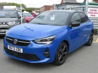 Used Vauxhall Corsa GS Line 100 HP (73 kW) 2022 Blue Hatchback