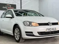 Used VW Golf VII SE 125 HP (91 kW) 2013 White Hatchback
